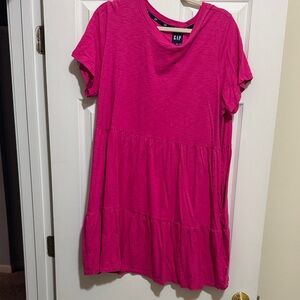 GAP Fuchsia Layered Dress